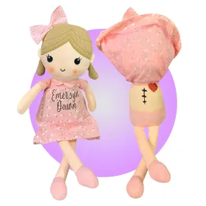 Scar Location - Open Heart Surgery Gift - Confidence Building Tool - Baby Heart Warrior deductive lewis Gifts by Kikilishop (Pink Dress) Heart Surgery Dolls - Personalized Surgery Dolls for Kids - Choose the 