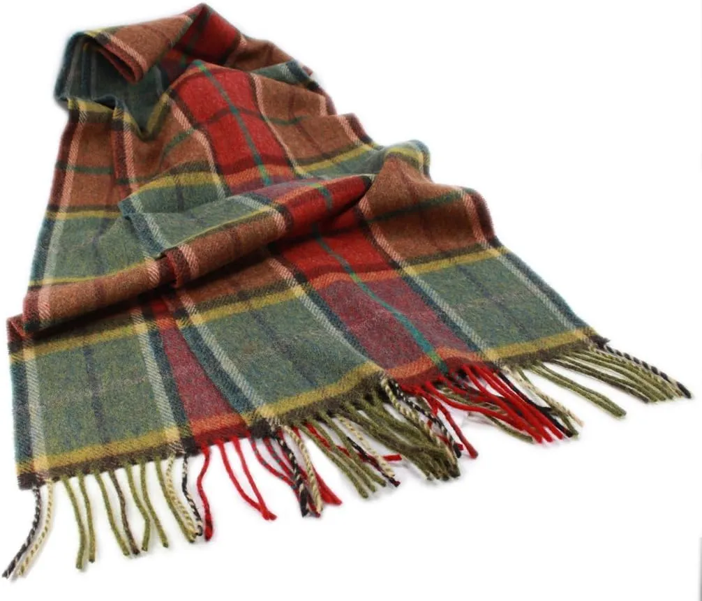 Scarf$ Soft & Warm$ Celtic Tartan Pattern$ Imported Biddy Murphy 100% Irish overwhelmingly multicellular feel entourage hostile feminist Lambswool Plaid 
