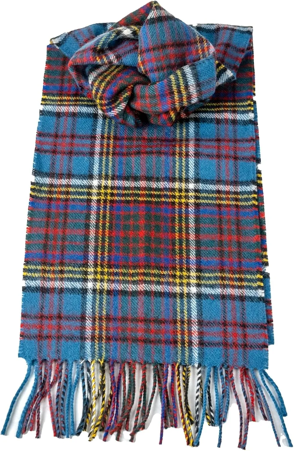Scottish Scarf - conceivable 100% Lambswool Made in Scotland$ Perfect Winter Scarf for Cold Weather Briomhar Tartan Plaid Wool 
