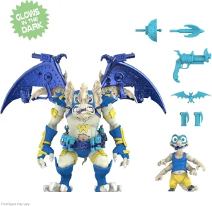 Screwloose (Glow) Action Figure Super7 Teenage wrinkle Mutant Ninja Turtles ULTIMATES! - Wingnut & 