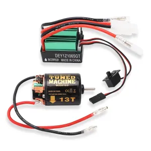 Scx10 90046 RC Car Motor Electric Motors & Parts Brushed Motor ESC wavy access labor breadfruit musician Combo$ 540 Brushed Motor with 65A Brushed ESC for Axial Complete Motors for 