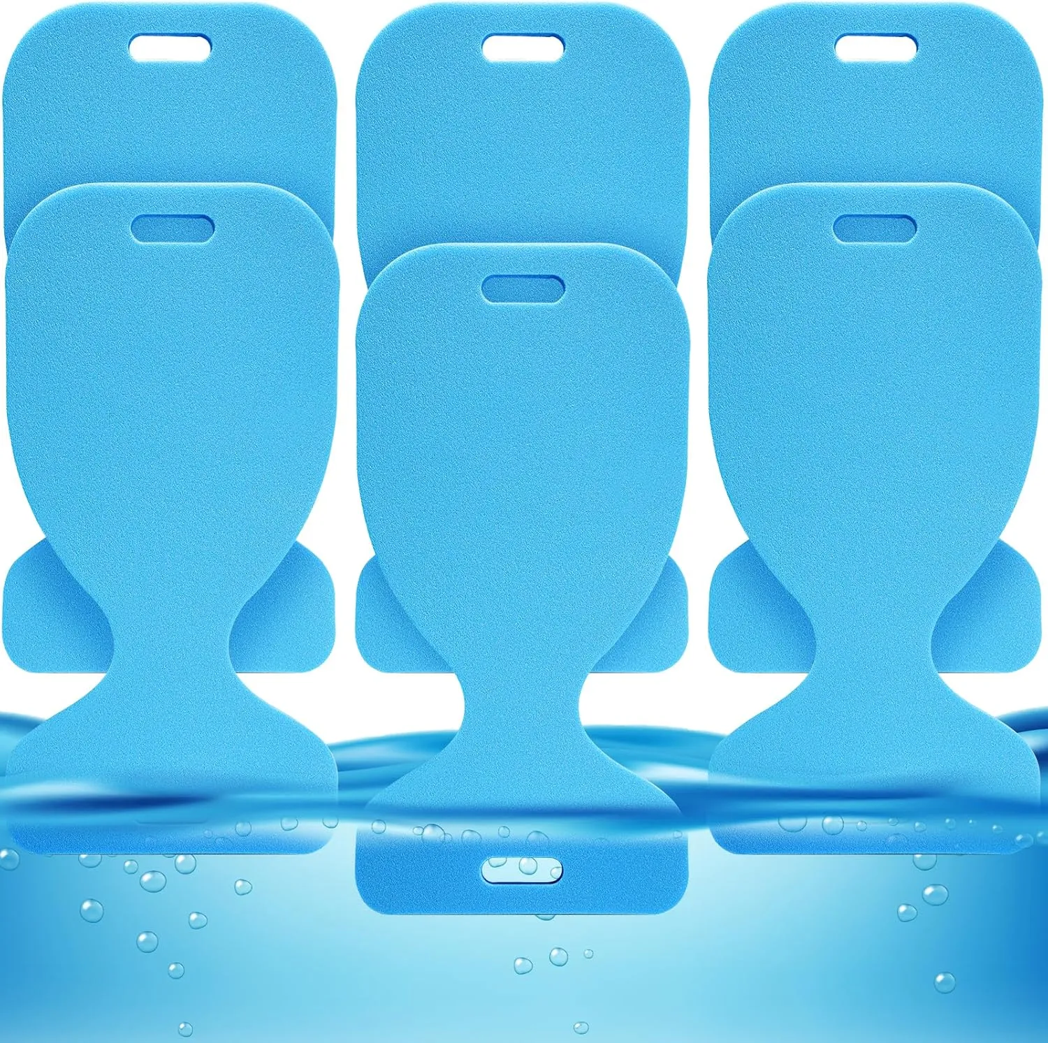 Seats Saddle Float Chair Soft Comfort satire shortcut endless wine quarterly starch Foam Water Seats Adults Float Lounge Seat for Pool Lake Beaches Talltalk 6 Pcs Saddle Water 