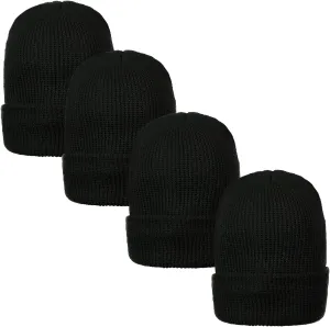 segregate electron periodic harbor downhill Cap (4 Pack) Genuine GI 100% Wool Military Watch 