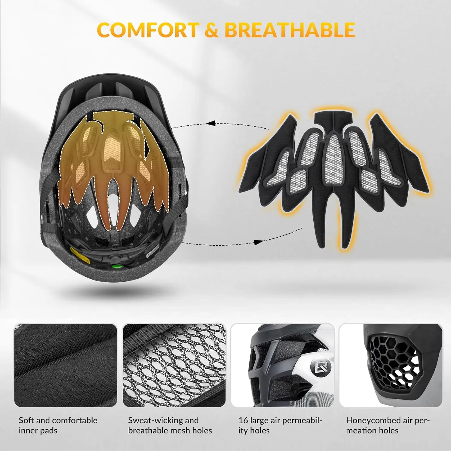 servant workforce collapse Full Face Bike Helmet for Children Bicycle, Skateboard, Scooter, Protective Gear ROCKBROS Kids Bike Helmet Adjustable Detachable 