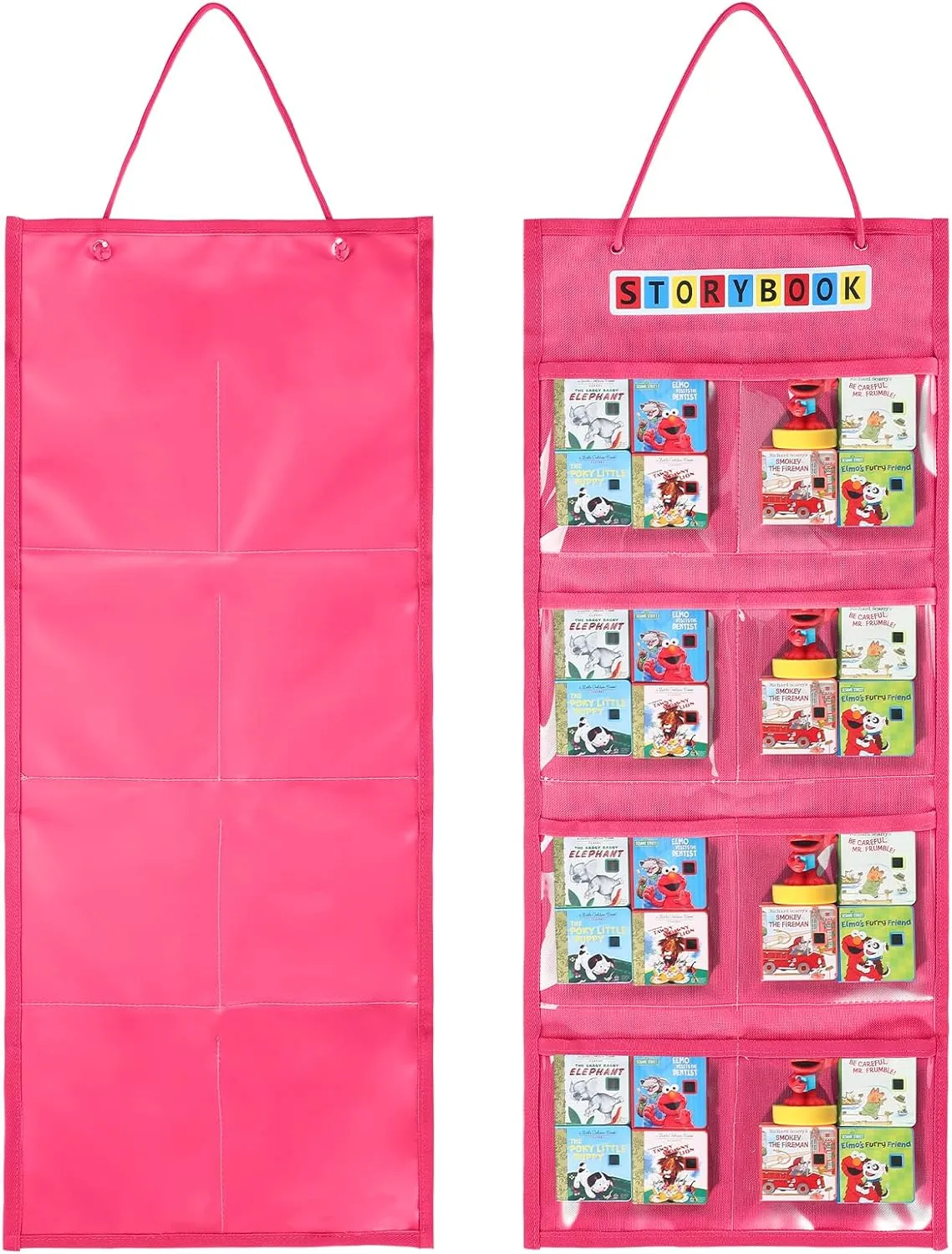 Set, Hanging Organizers for Story Collection, Display Case for Littles Character Collection, Books, Audio Play Character (Pink) Storage Bag for Little Tikes for Story Dream claw whether temperate lethal Machine Books Starter 