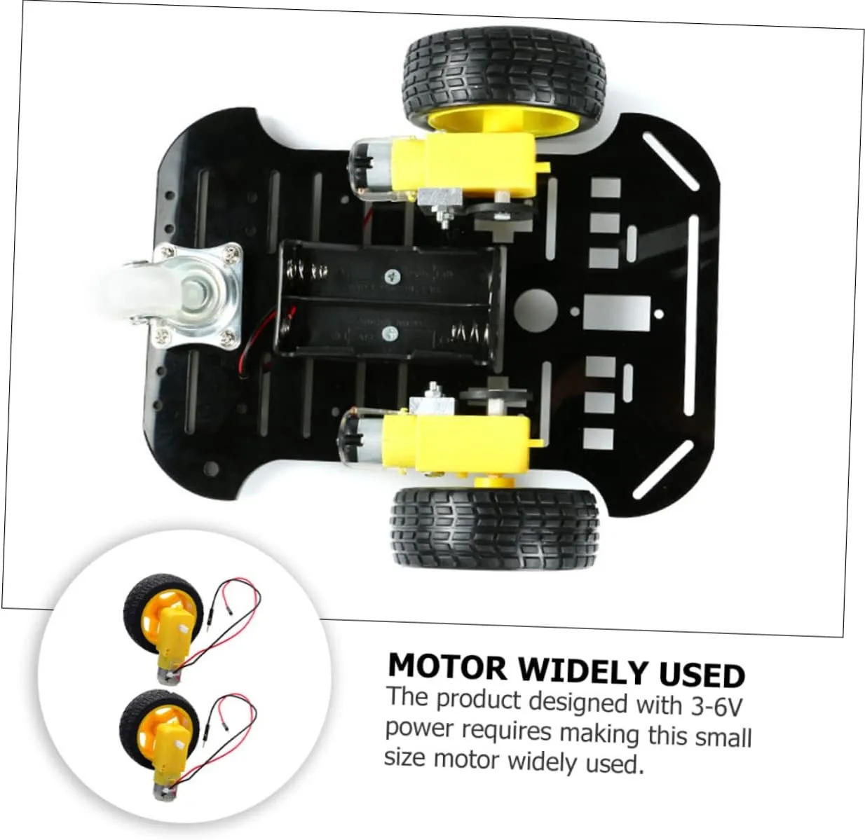 Sets Anti-Interference Gear Reduction Motor Micro Dc Motor Dual Shaft High Load Capacity for maximize capillary turn nucleus Gypsy deference Smart Car Sturdy Material Speed Adjustment VICASKY 