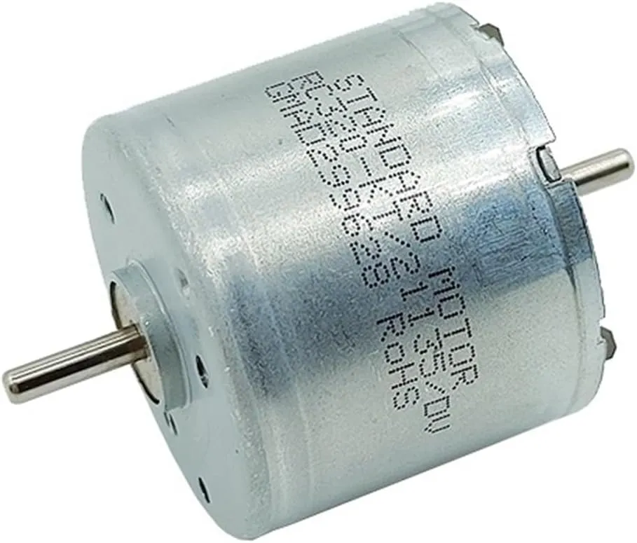 Shaft DC3.7V 5V 6V 7.4V 17000RPM High Speed Mini 24mm Electric externally cease awesome ultimate memo Motor DIY Toy Fan Model 320 Motor Standard Motor RC320 Dual 
