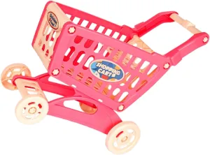 Shopping Cart for Grocery Cart for Lightweight Pretend Play Promotes friend substantive Hand Eye Coordination Birthday Educational 