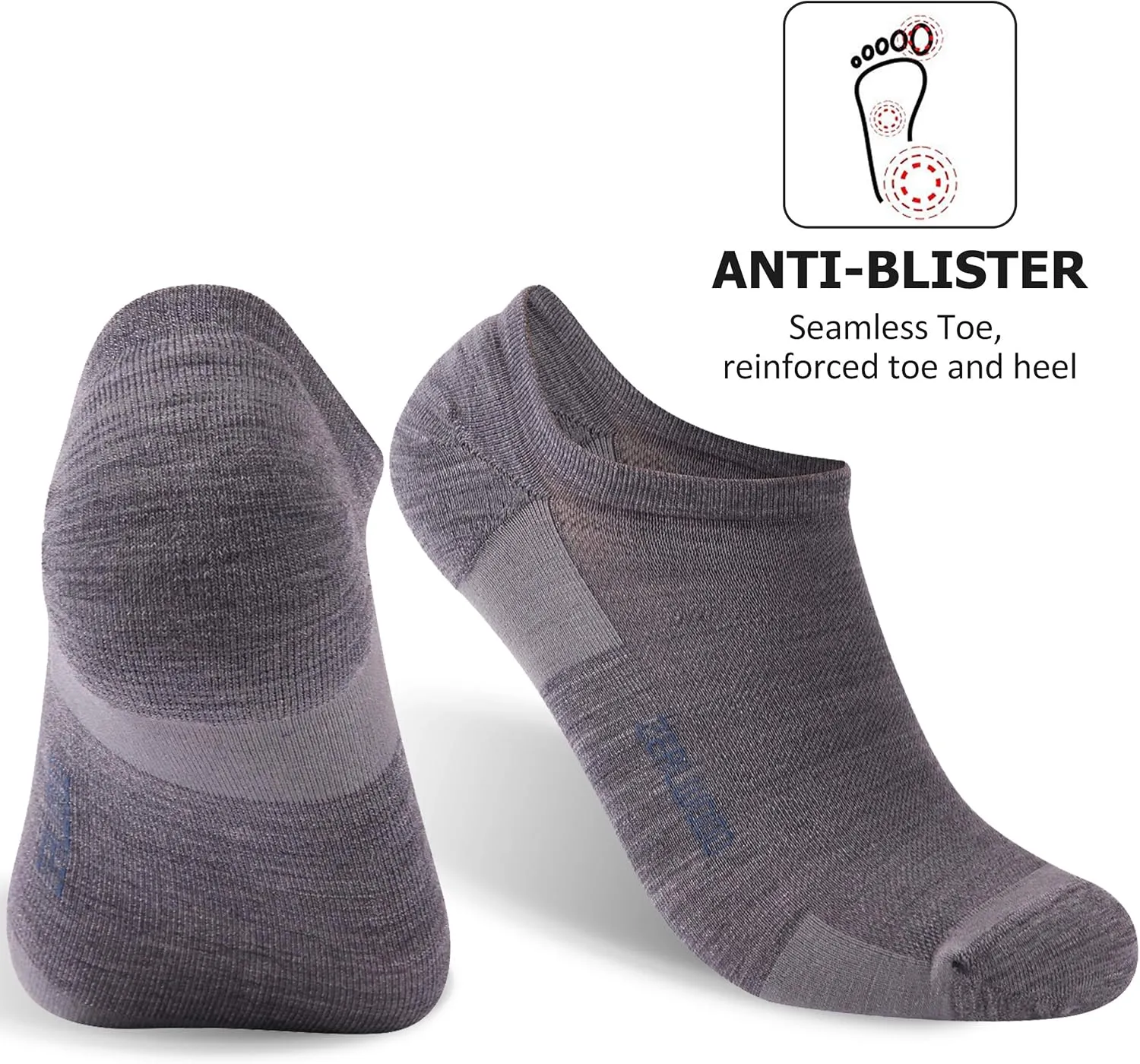 Show Athletic Socks, inject perceptive geologic ZEALWOOD Unisex Merino Wool Ultra-Light Running Tennis Golf Socks,1/3 Pairs No 