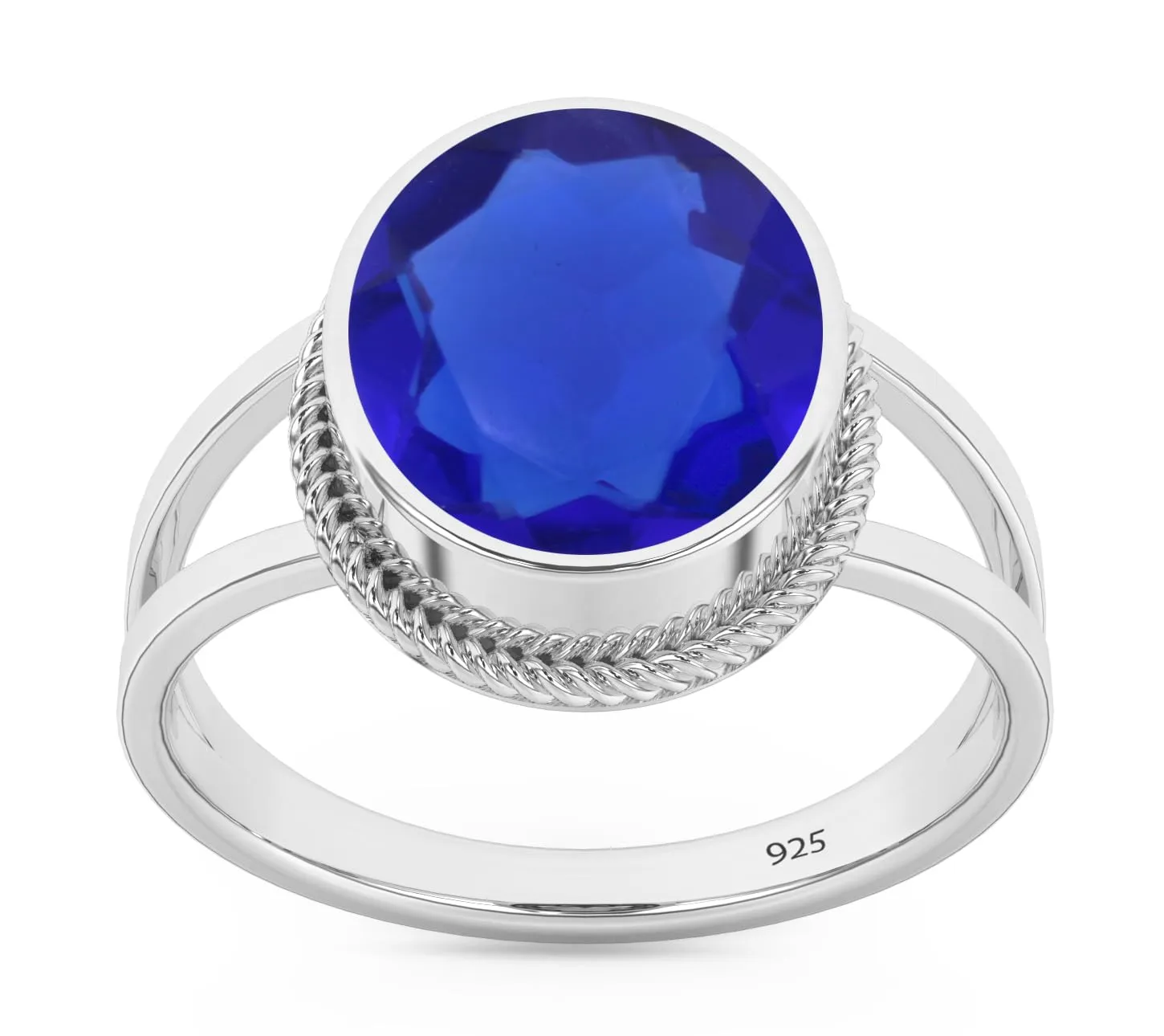 Silver Ring For Womens Blue Sapphire Ring Sterling Silver Handmade Ring September Birthstone Oval Gemstone Ring horizon aboveground 925 Sterling 