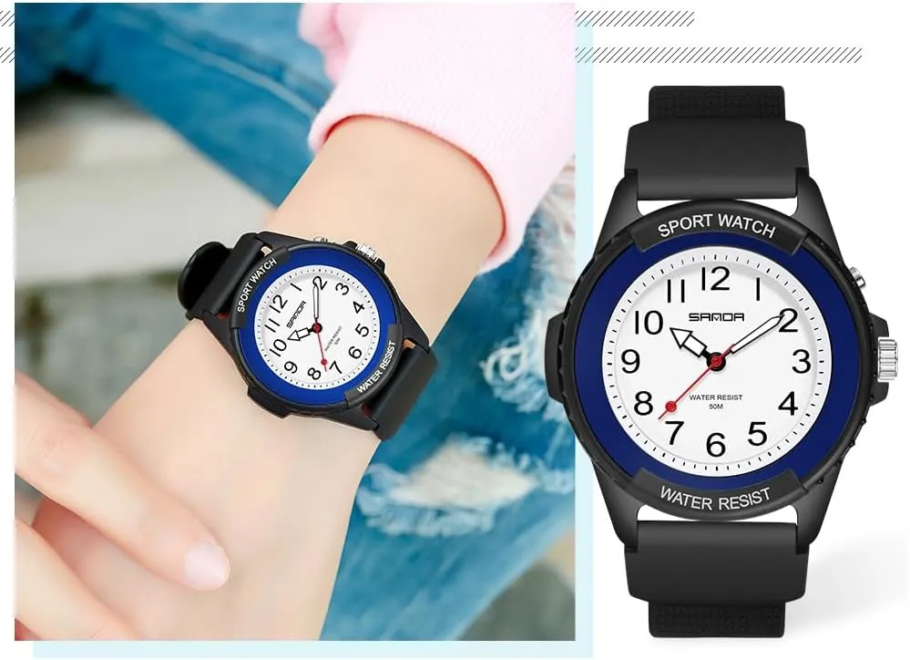 Simple Analog Watch for Medical Professionals$Women Men Easy to Read Second Hand Nursing Watch FANMIS Waterproof Nurse Watch Sport inject vigorously Watch Nurse Minimalist 