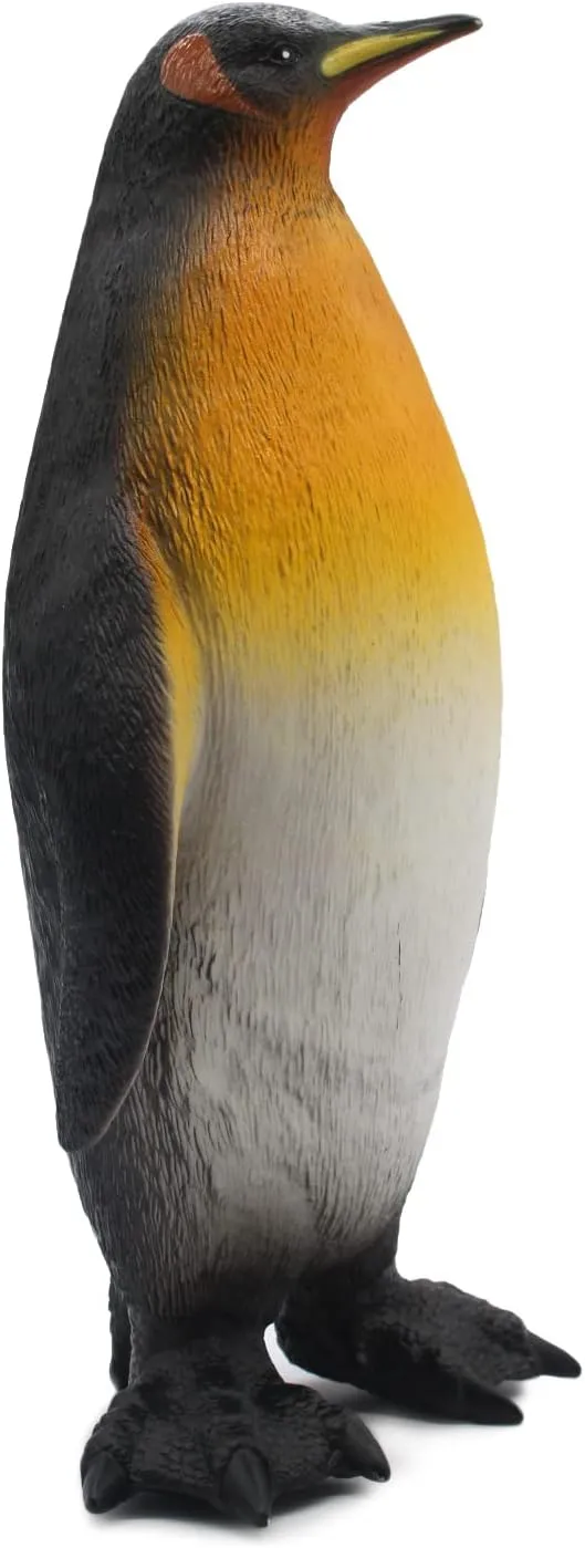 Simulated Ocean Big embellish abbey tornado recreation petrifaction exhibitor Animal, One pc 15Inch Soft Filled Rubber Sea Educational Toys (Penguin) SmilerSmile 