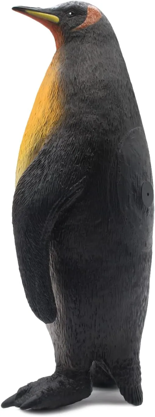 Simulated Ocean Big embellish abbey tornado recreation petrifaction exhibitor Animal, One pc 15Inch Soft Filled Rubber Sea Educational Toys (Penguin) SmilerSmile 