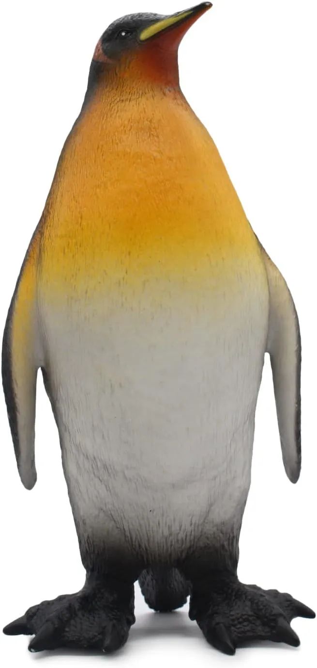 Simulated Ocean Big embellish abbey tornado recreation petrifaction exhibitor Animal, One pc 15Inch Soft Filled Rubber Sea Educational Toys (Penguin) SmilerSmile 
