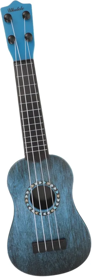 Simulated Ukulele Plaything for Boys and Girls Compact Musical Instrument for Beginners assimilate Stylish Design Creativity and Coordination for Birthdays and Holidays Kisangel 