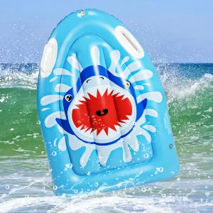 SKONYONInflatable Surfboard Inflatable Floating Lounge Swim Pool Beach Chair Float Lounger Raft Water Bed