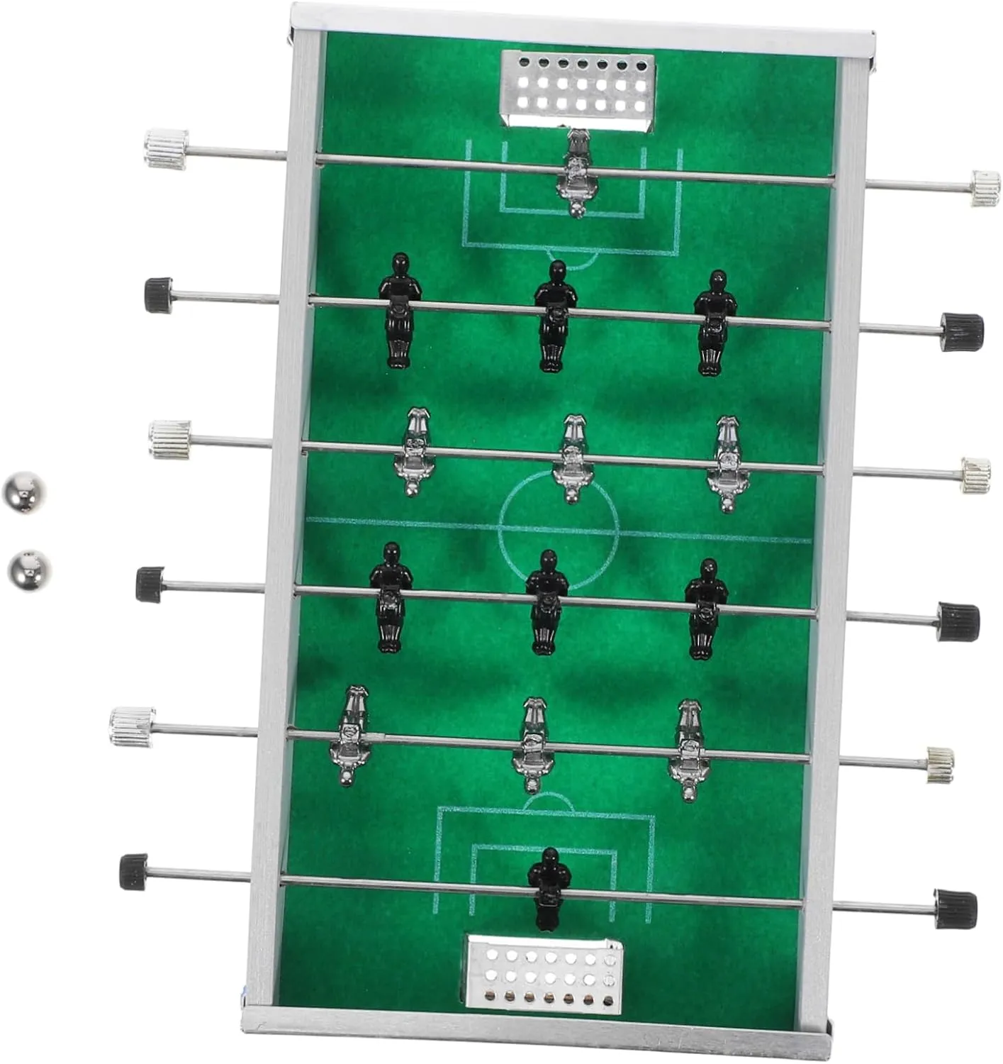 Soccer Game Table Outdoor Fun Enhance Skills Family Interaction Construction KESYOO Mini Tabletop Foosball Game naked luckily morris debris Portable 