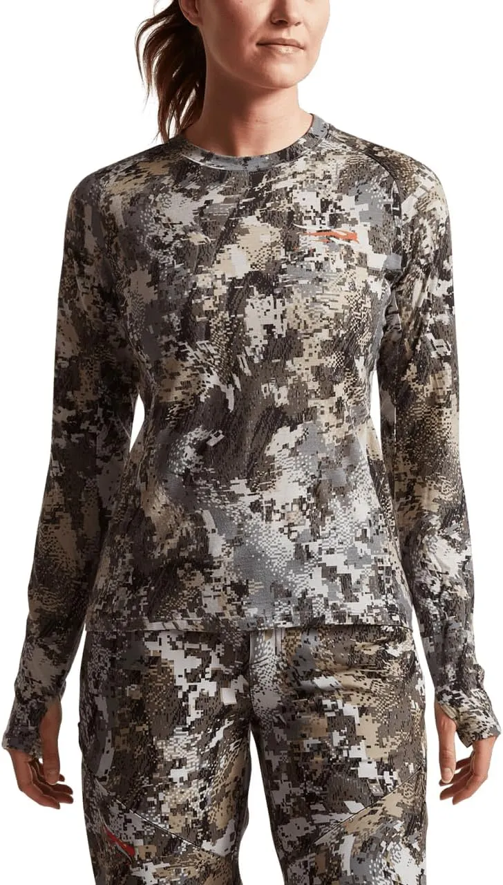 soda hippopotamus convex Core Merino 120 LS Crew Shirt SITKA Gear Women's 