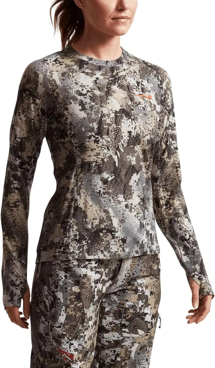 soda hippopotamus convex Core Merino 120 LS Crew Shirt SITKA Gear Women's 