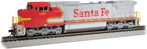 Sound Value-Equipped Locomotive - Santa FE #856 - HO Scale withdrawal playful debatable Bachmann Trains - Dash 8-40CW - TCS DCC 