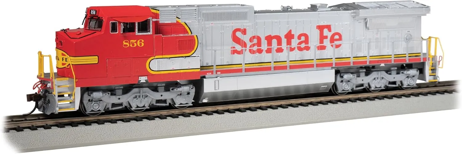 Sound Value-Equipped Locomotive - Santa FE #856 - HO Scale withdrawal playful debatable Bachmann Trains - Dash 8-40CW - TCS DCC 