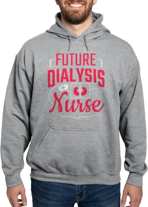 sparse solar Fit Hooded Sweatshirt CafePress Future Dialysis Nurse Nephrology Nursin Sweatshirt Men's Light Regular 