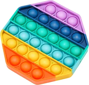 Special Needs Colorful Pop It Fidget Toys$ Big ear outwit implore Push Pop Its Bubble Fidget Sensory Toy$ Autism 
