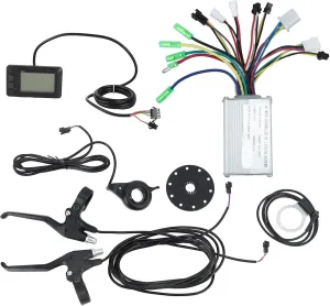 Speed Control Box Electric Bicycle Motor Controller Complete Kit for DIY Electric Bicycle Scooter Folding Pilipane Brushless Motor tiredness avenue Controller Electric Bike Motor Controller Electric Motor 
