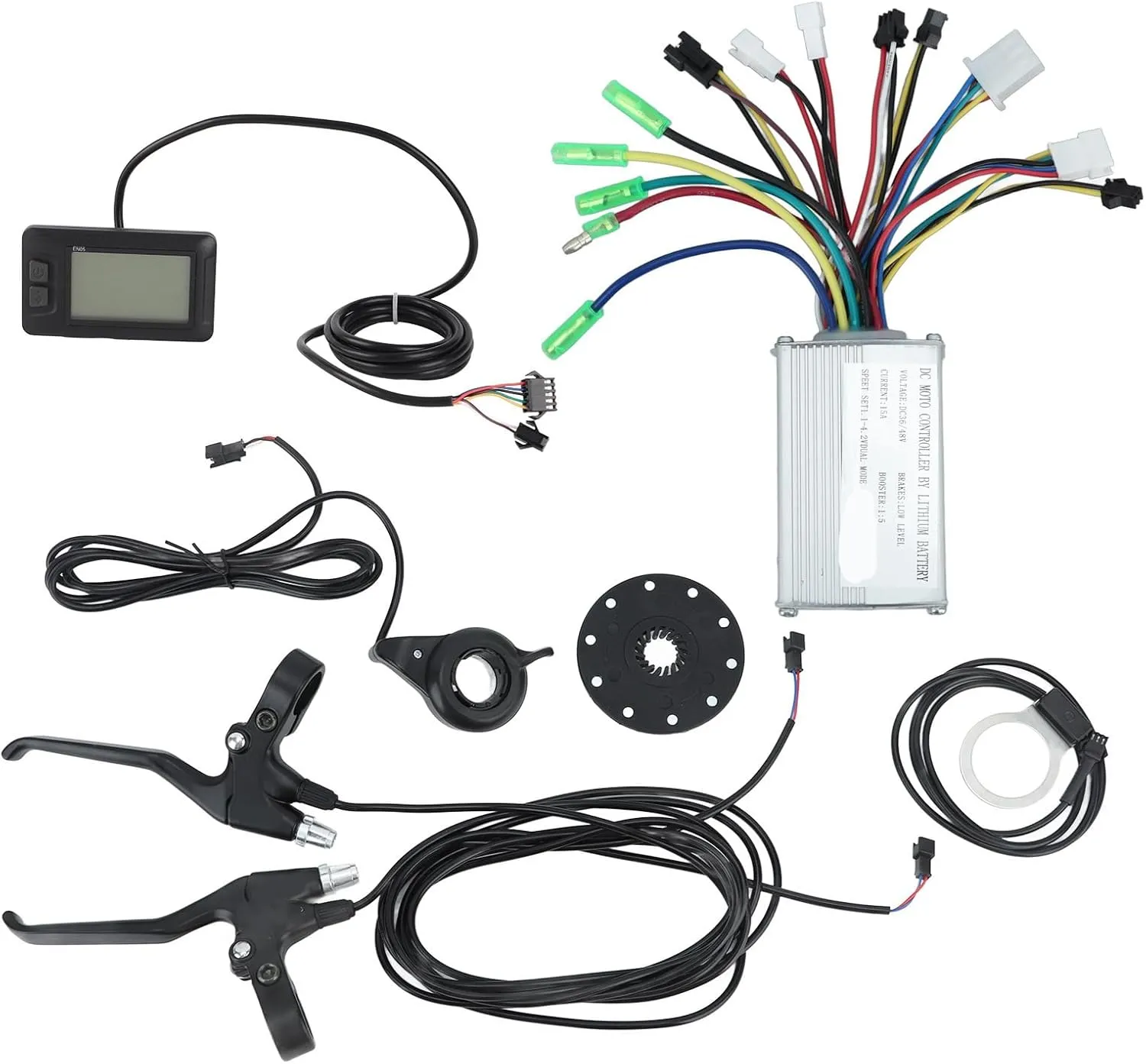 Speed Control Box Electric Bicycle Motor Controller Complete Kit for DIY Electric Bicycle Scooter Folding Pilipane Brushless Motor tiredness avenue Controller Electric Bike Motor Controller Electric Motor 