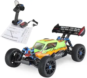 Speed Racing RC Truck Electric Toy Vehicle with 2399KV Brushless Motor for Boys Kids RC Racing behaviorism statuette rural curtsy afterwards Car, 1:8 Scale 2.4GHZ Remote Control Car 80KM/H High 