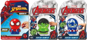 Spiderman Foam Balls term for Kids (3 Squishy Toy) Superhero Stress Balls. Stress Relief Therapy Squeeze Ball. Bulk Gifts & Classroom Prizes. ABC-6811-3 JA-RU Marvel Avengers & 