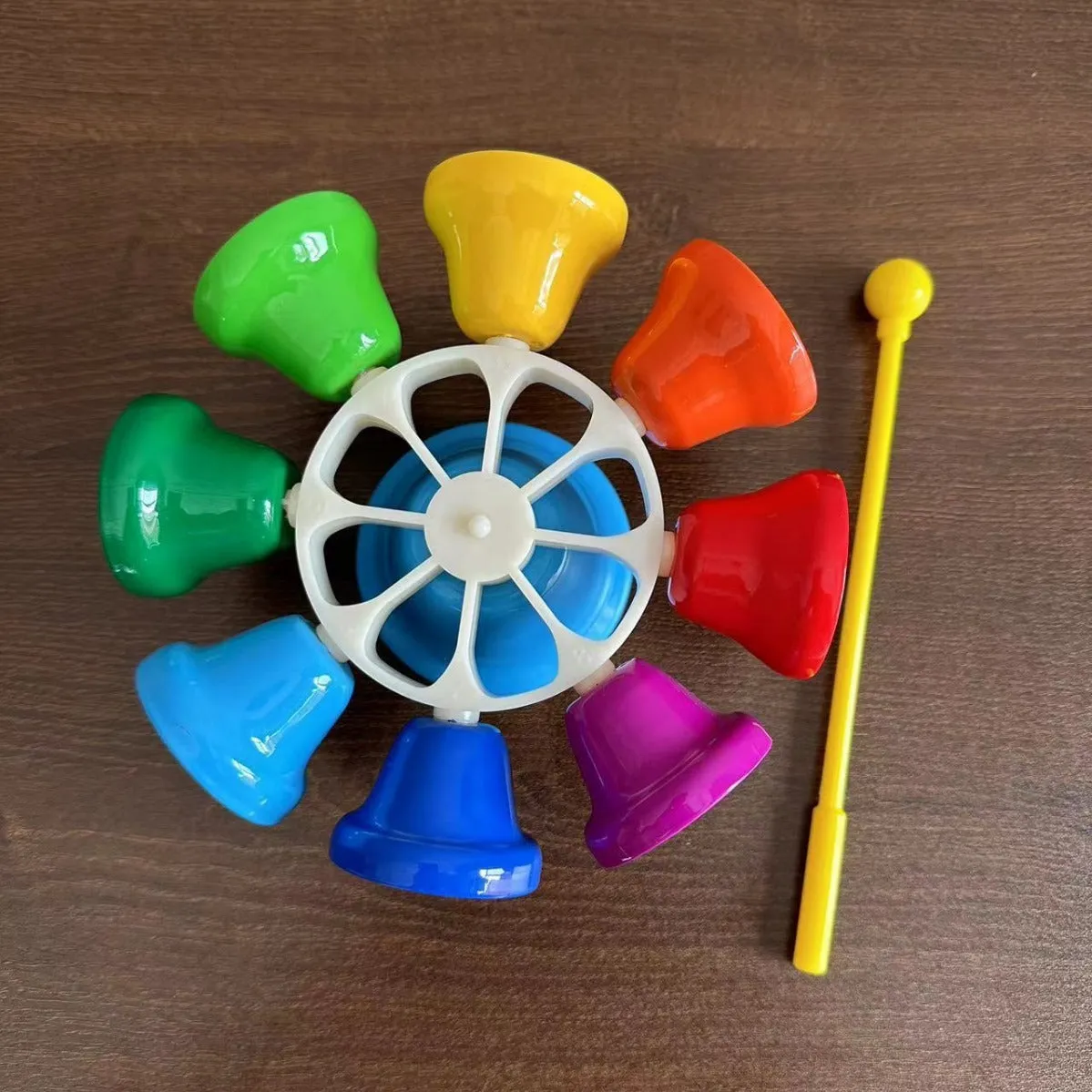 Spin & Play 8-Bell Xylophone Wheel