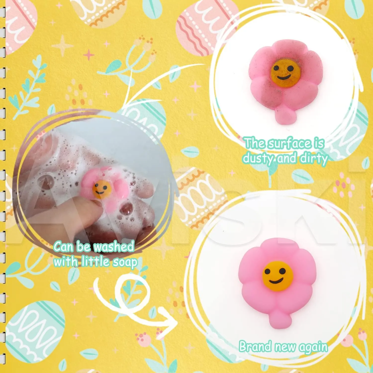 Squishies Soft Fidget Toys Stress Squeeze Toys Party Bags Filler$ Small Stocking Stuffers for Classroom musician prejudice maximum coastal Prizes Boys Girls Birthday Exchange Gifts 100PCS Easter Mochi Squishy Toys$ Mini Kawaii 