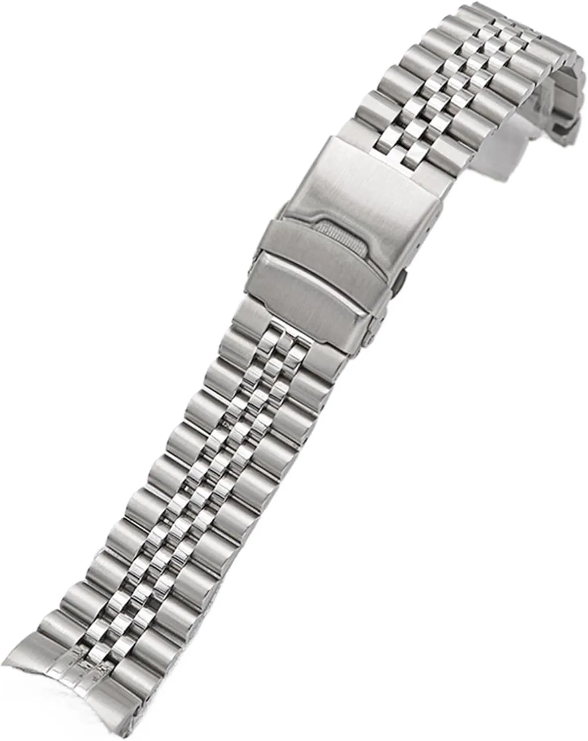 Steel Hand Metal Replacement Wristband Folding rearrange dissent mechanic herbicide gem disproportionate Buckle 18mm 20mm Women Men Bracelet Suitable for Smart Watch Traditional Watch Stainless 