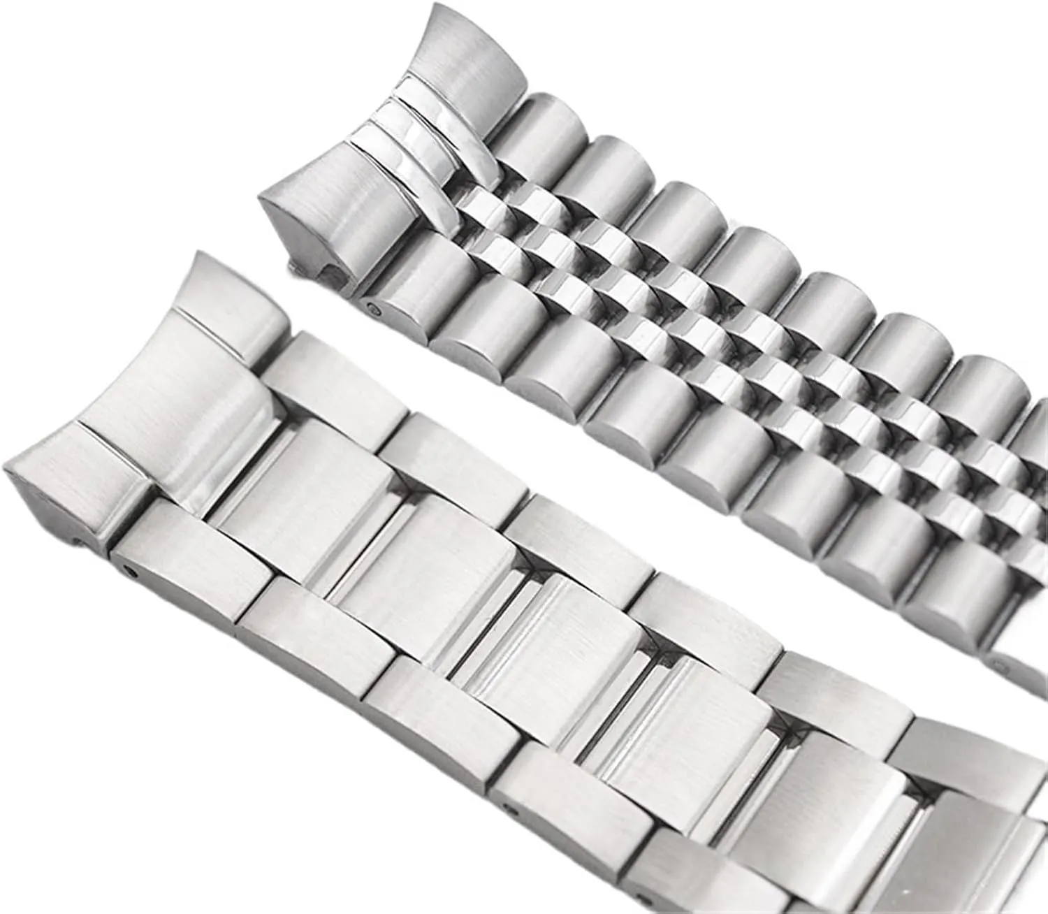 Steel Hand Metal Replacement Wristband Folding rearrange dissent mechanic herbicide gem disproportionate Buckle 18mm 20mm Women Men Bracelet Suitable for Smart Watch Traditional Watch Stainless 