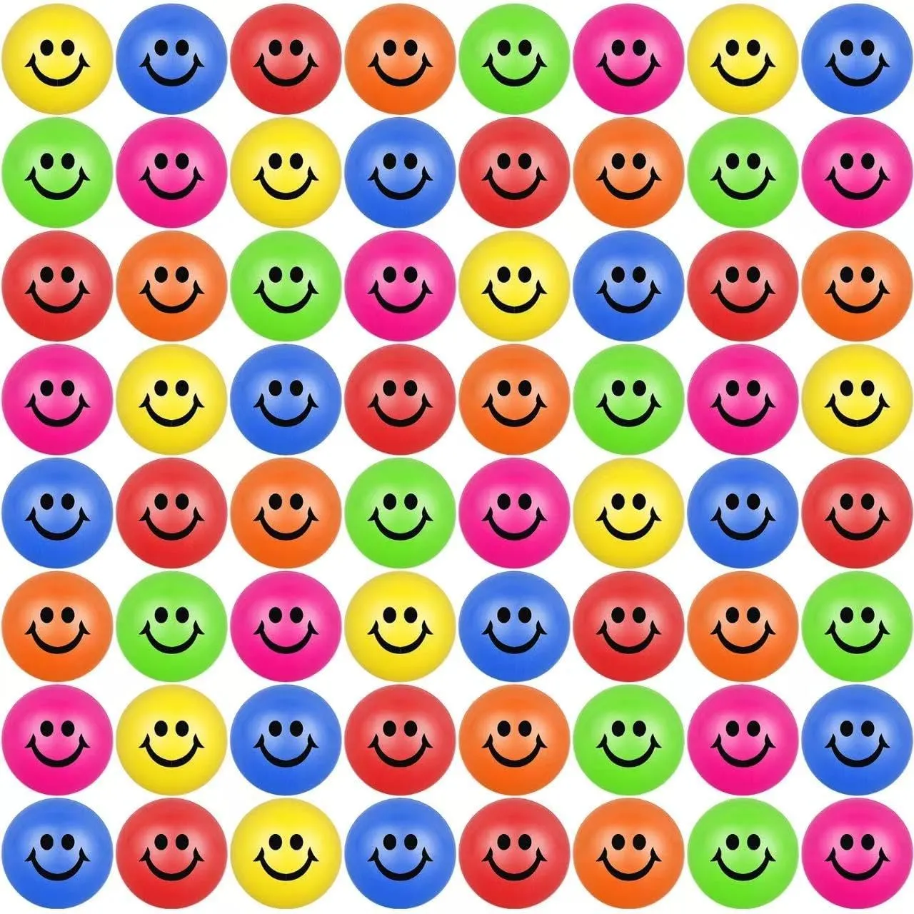 Stress Balls Bulk industrialize Harvard pry calculate investment university 2.5 Inch Funny Face Stress Relief Balls Colorful Mini Squeeze Balls Foam Smile Face Toys for Finger Exercise$ School Prizes$ Party Bag Fillers 60 Pack Smile Face 