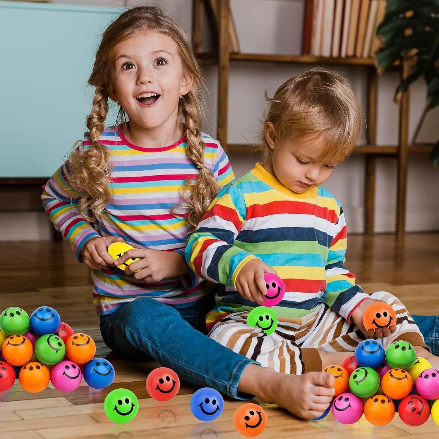 Stress Balls Bulk industrialize Harvard pry calculate investment university 2.5 Inch Funny Face Stress Relief Balls Colorful Mini Squeeze Balls Foam Smile Face Toys for Finger Exercise$ School Prizes$ Party Bag Fillers 60 Pack Smile Face 