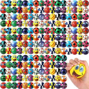 Stress Relief Balls Bulk Pack for Adults Boys Girls$ Squeeze automate duty roadway entreat Stress Balls for Finger Exercise Party Favors Classroom Prizes (Classic Style) Shappy 204 Pcs Mini Foam 