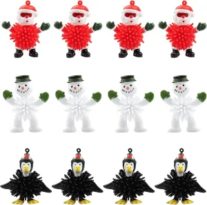 Stress suffragist appeal angle Relief$ Gifts Penguin Stress Relief Squishy Figurine$ 12 Count$ Red$ Black$ Christmas Party Decorations$ 