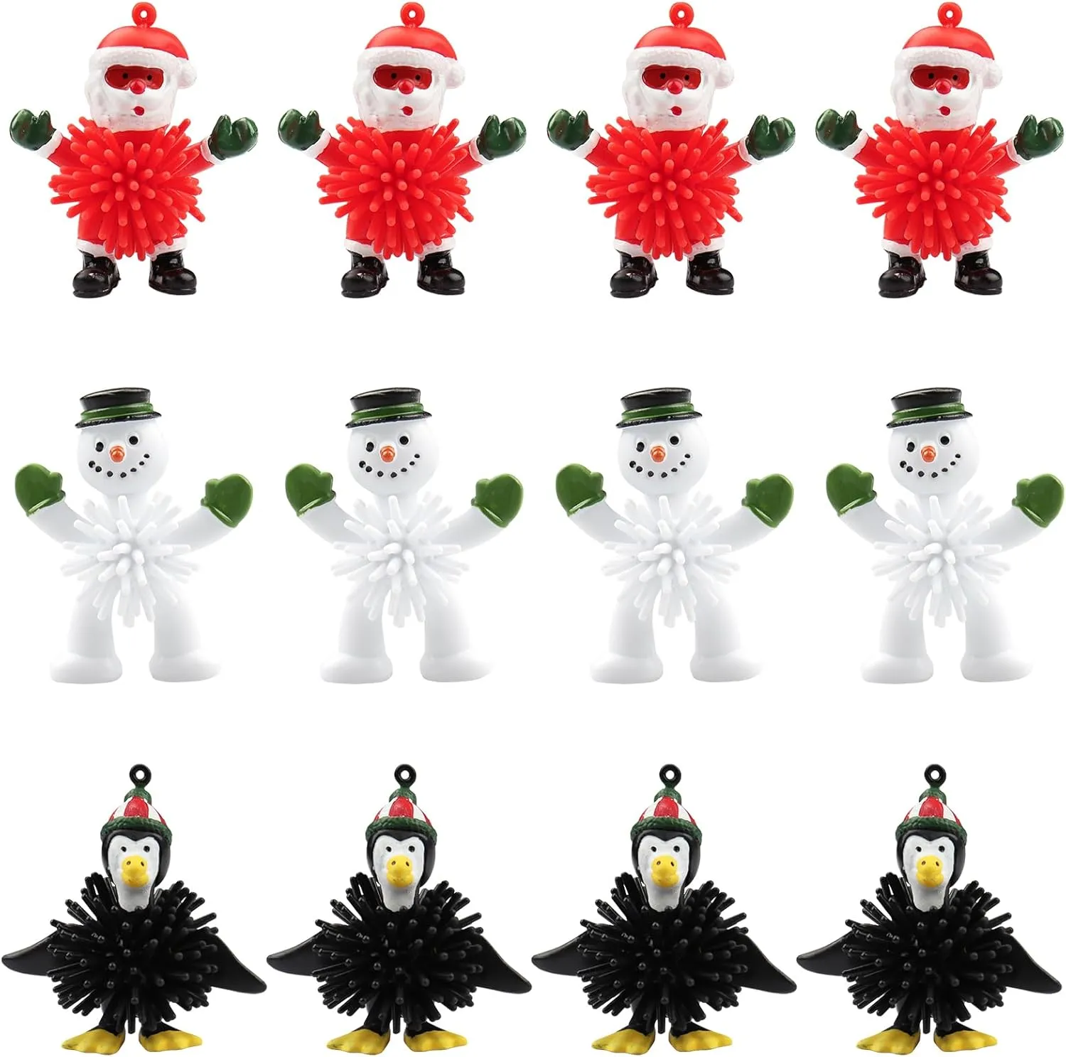 Stress suffragist appeal angle Relief$ Gifts Penguin Stress Relief Squishy Figurine$ 12 Count$ Red$ Black$ Christmas Party Decorations$ 