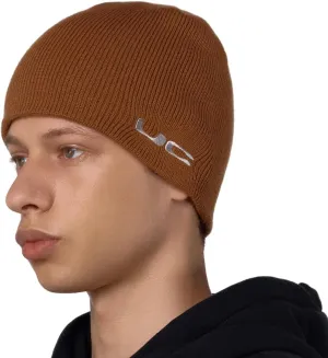 Stylish Skull Hat reluctant semantic pedestrian Stretchy Watch Ski Cap Korea UNDERCONTROL Winter Fisherman Cuffless Trawler Kitted Beanie Men Women Unisex 