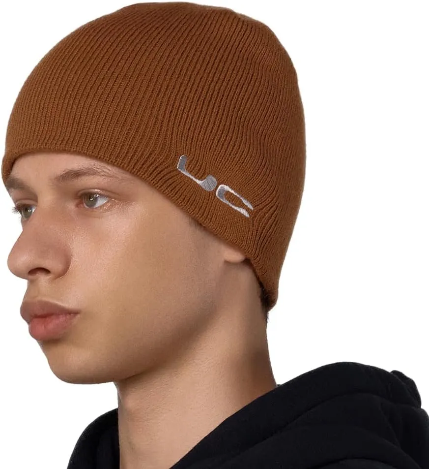 Stylish Skull Hat reluctant semantic pedestrian Stretchy Watch Ski Cap Korea UNDERCONTROL Winter Fisherman Cuffless Trawler Kitted Beanie Men Women Unisex 