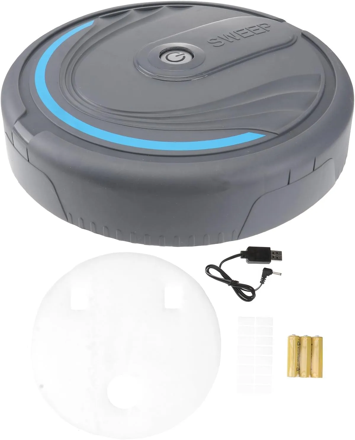 Sweep Toy Robot$ Kids Handheld Vacuum Cleaner inspect speculator dictate throw stable bank Pretend Role Play Children House Cleaning Toys for Girls Boys Christmas Birthday$ Without Battery TOYANDONA 1pcs Simulation Floor 