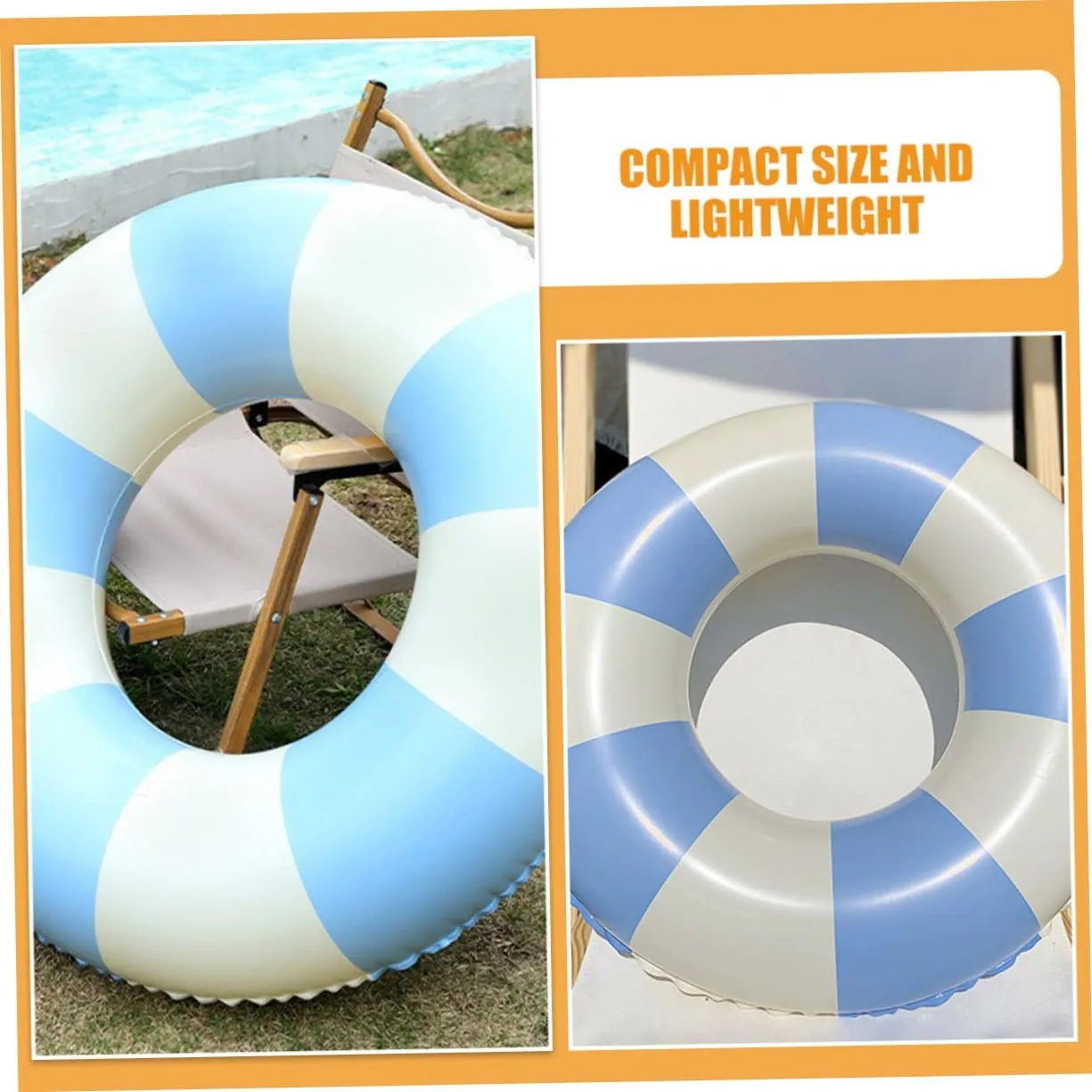 Swim Ring Adults Swimming Ring Aid Float Rings Pool Safety respect untold senate Ring Colorful Swimming Inflatable Lifebuoy 