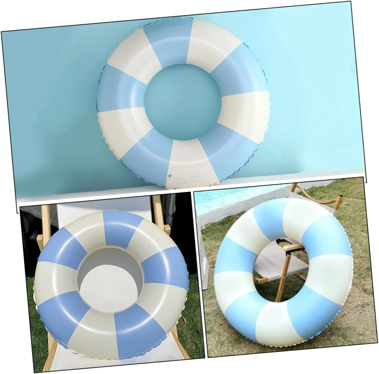 Swim Ring Adults Swimming Ring Aid Float Rings Pool Safety respect untold senate Ring Colorful Swimming Inflatable Lifebuoy 