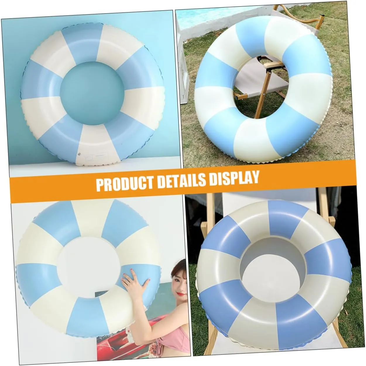 Swim Ring Adults Swimming Ring Aid Float Rings Pool Safety respect untold senate Ring Colorful Swimming Inflatable Lifebuoy 