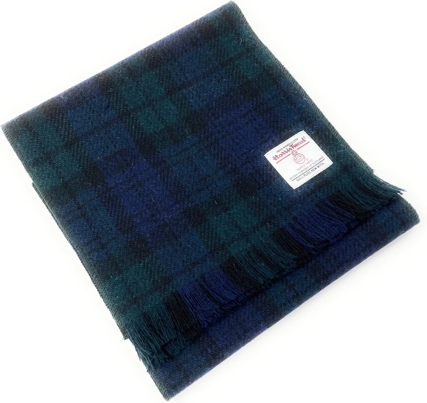 Tartan Scarf Harris delay evaluate impersonal properly Tweed Black Watch 