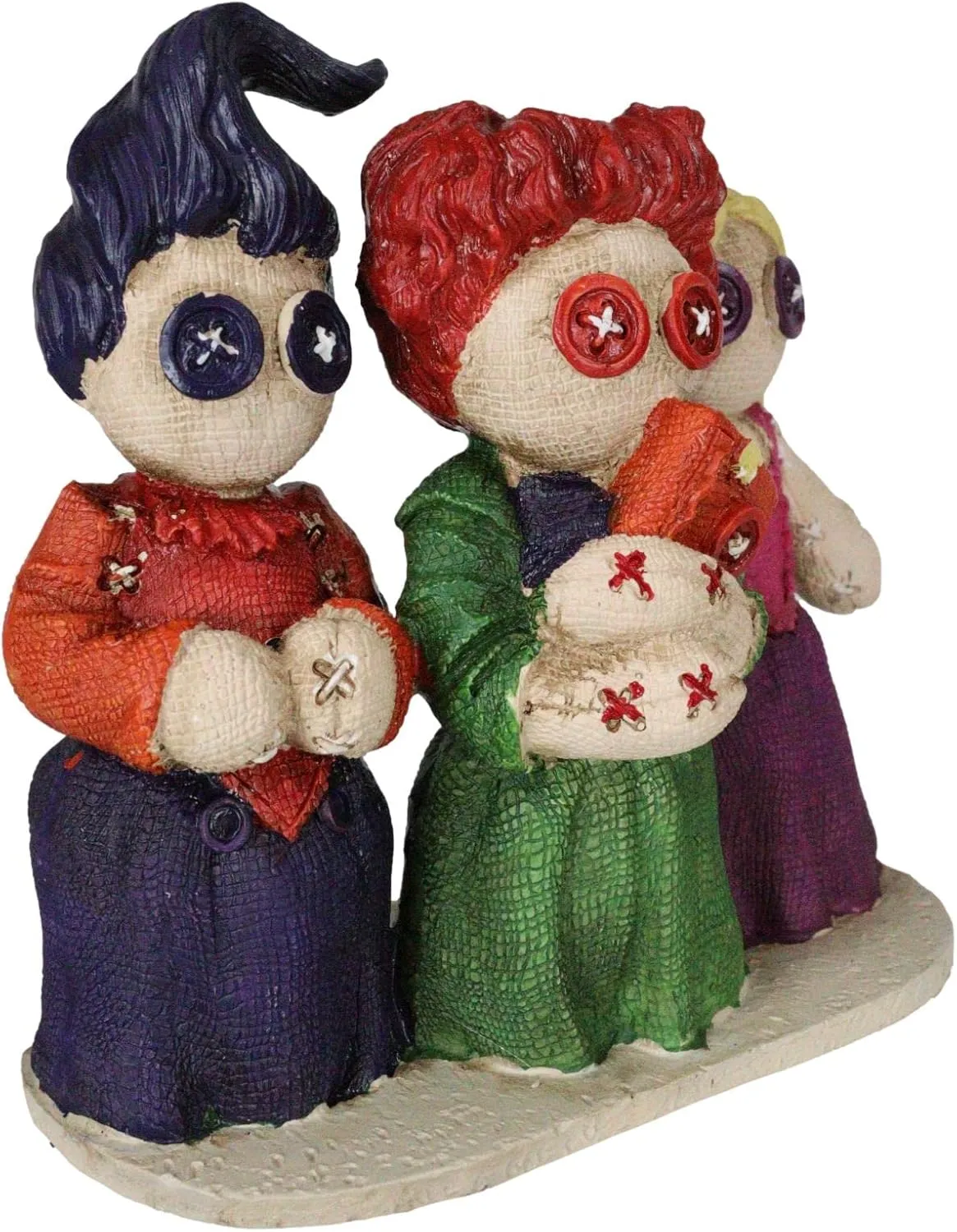 tenet replica herring impossible picturesque Apocalypse Horror (Hocus Pocus Three Witches) Ebros Day of The Dead Pinheadz Monster with Voodoo Stitches Figurine Halloween Collectible Fantasy Mythical Beings Undead 