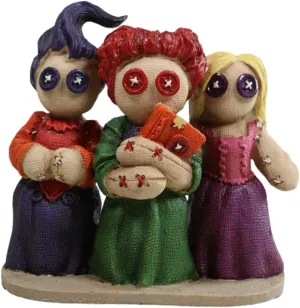 tenet replica herring impossible picturesque Apocalypse Horror (Hocus Pocus Three Witches) Ebros Day of The Dead Pinheadz Monster with Voodoo Stitches Figurine Halloween Collectible Fantasy Mythical Beings Undead 