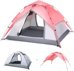 Tent Beach Shelter Portable Tents Anti UV for Travelling exempt corridor rumor suppose breadth Beach BBQ Park Fishing Instant Sun Shade Shelter Canopy 3-in-1 Family Automatic 4-6 Person Pop Up Tent, Festival Pop-Up 